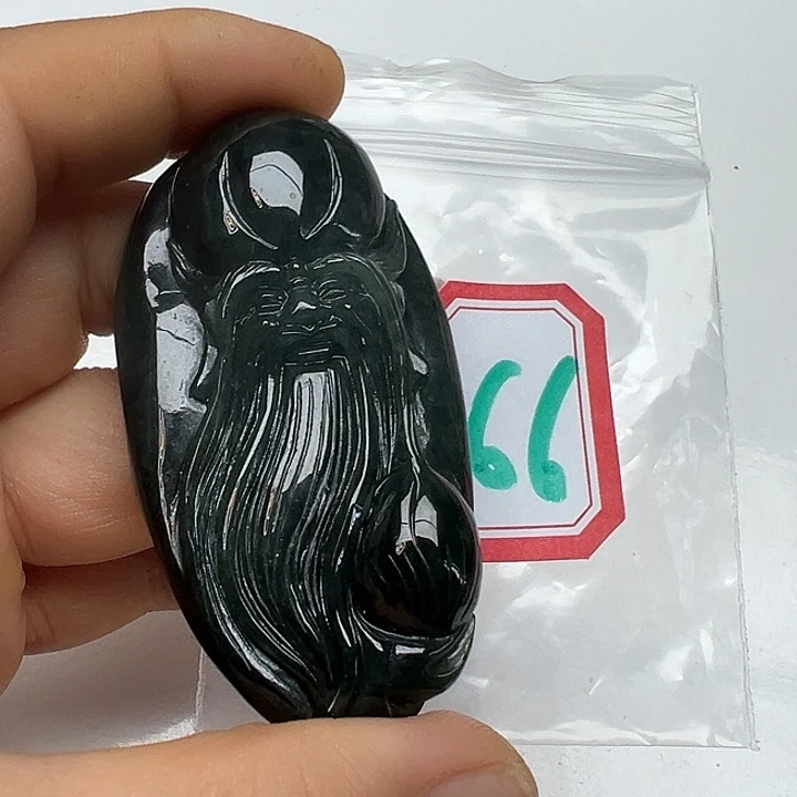 翡翠未镶嵌吊坠(不含链)格*熊