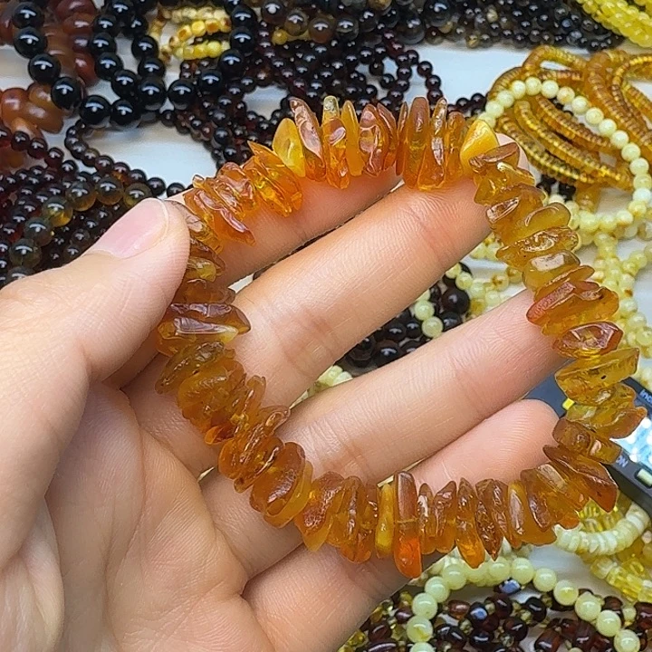 琥珀未镶嵌珠宝奇石