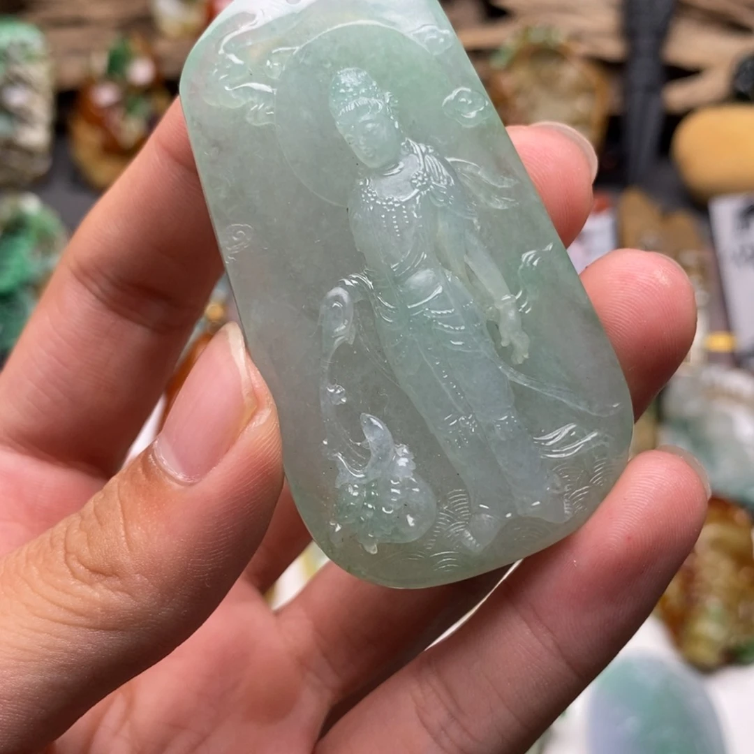 未镶嵌挂件翡翠一