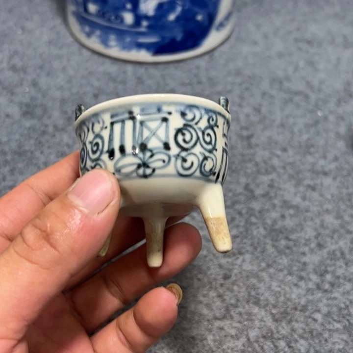 旧***光摆件景德镇陶瓷艺术品