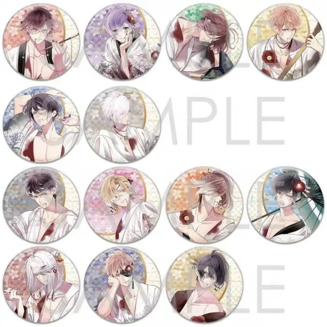 魔鬼恋人 月花魁系列吧唧徽章/拍立得（默认代拆）