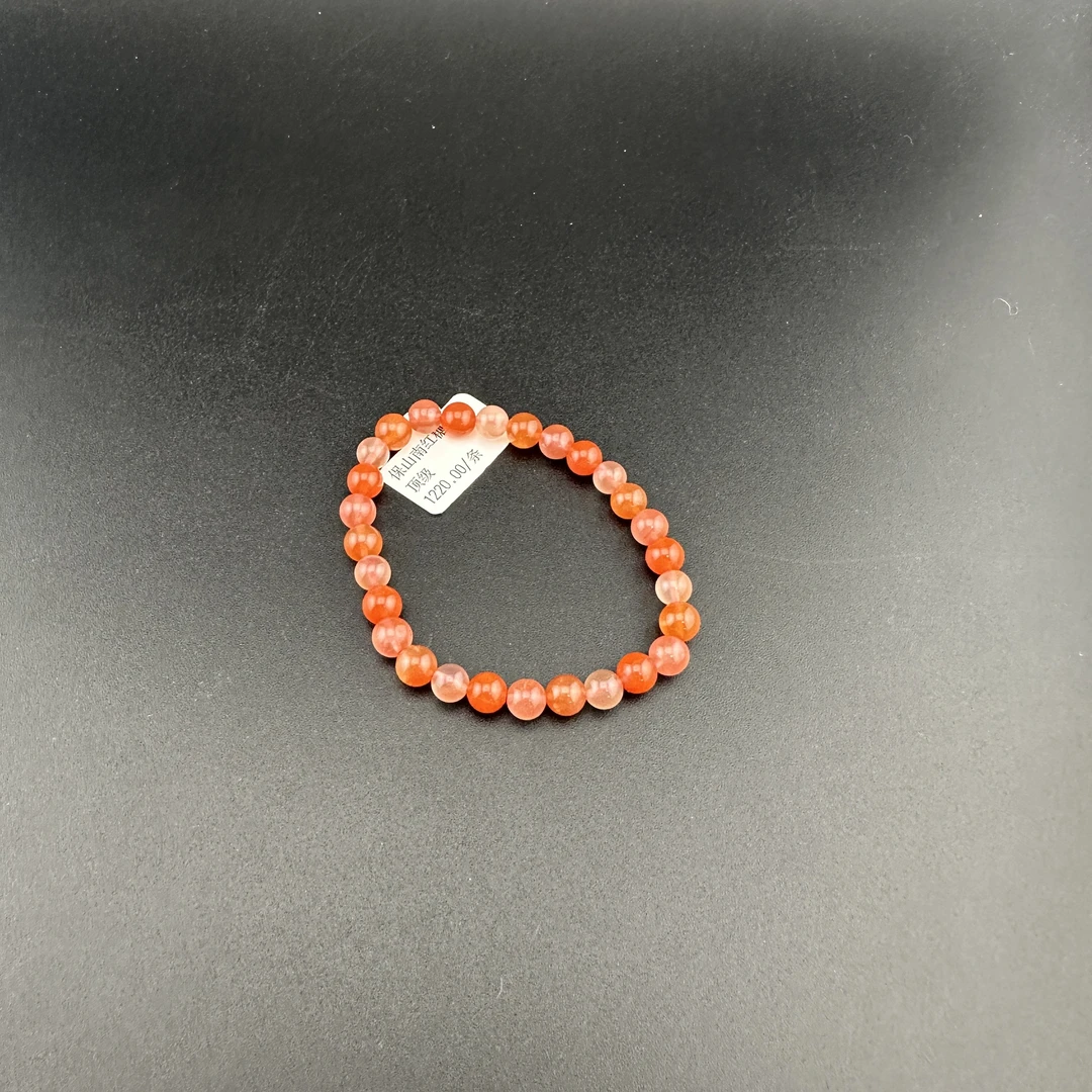 BY1104FYBJ标056 北玉精选 南红手串 多样性发货