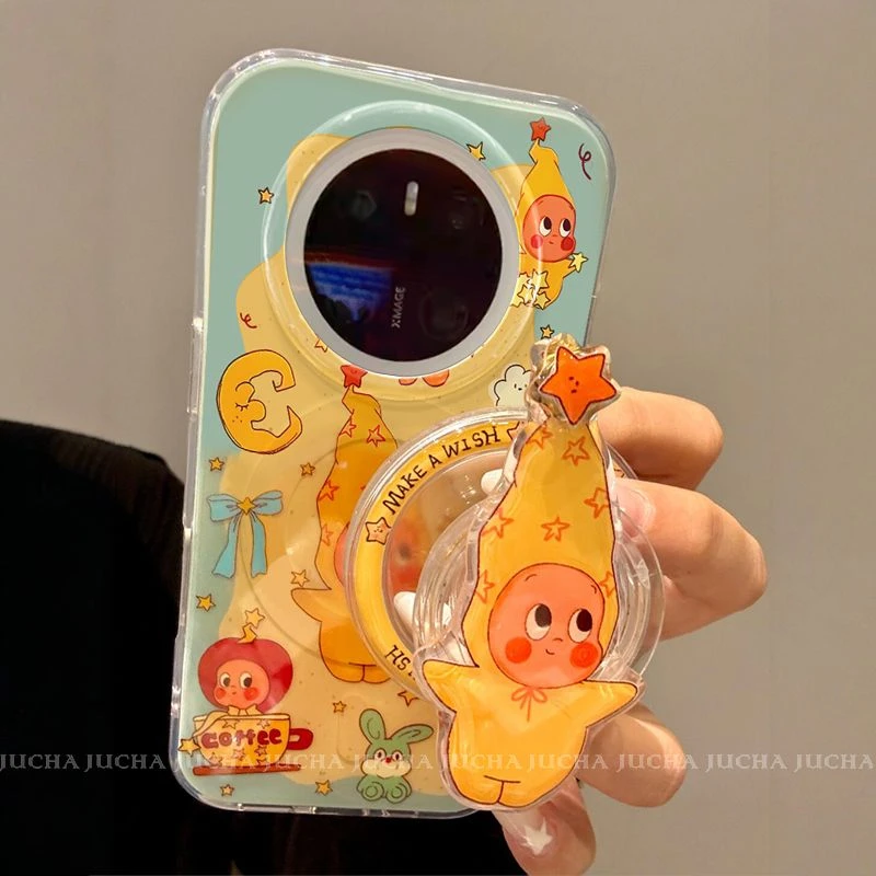 适用许愿星星人偶华为mate70pro手机壳新款可爱HUAWEImate60设计