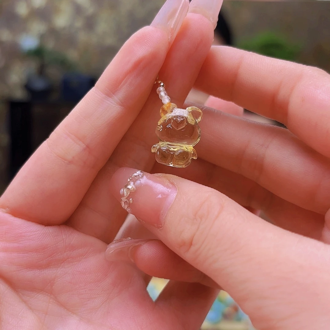 未镶嵌琥珀手链琥珀