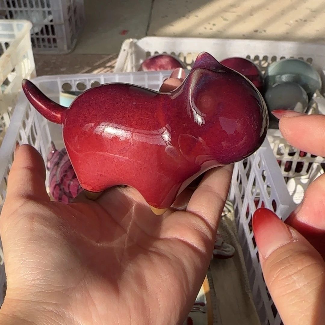 瓷摆件郑家钧窑摆件