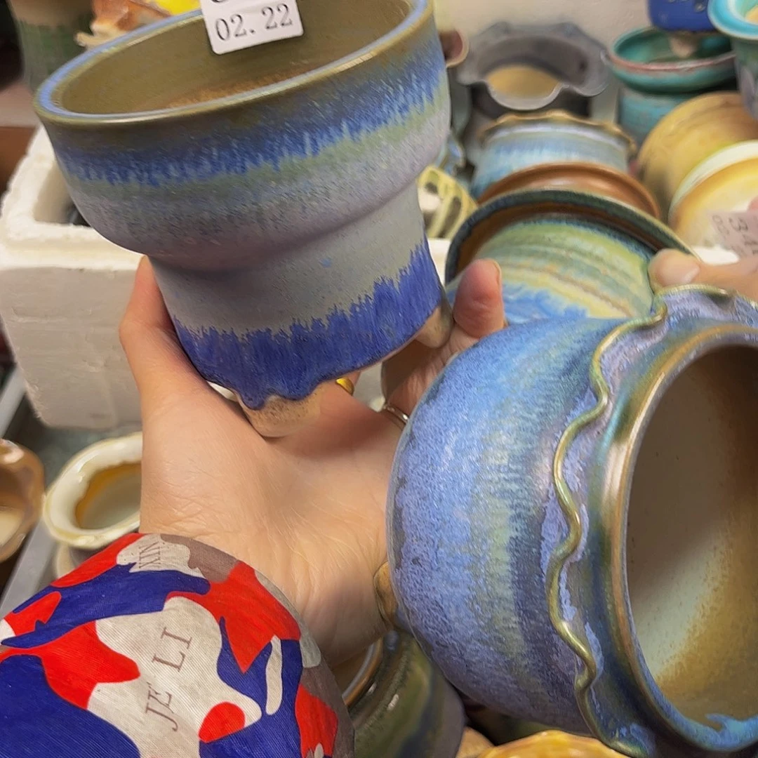 摆件梨****奶景德镇陶瓷手工制作