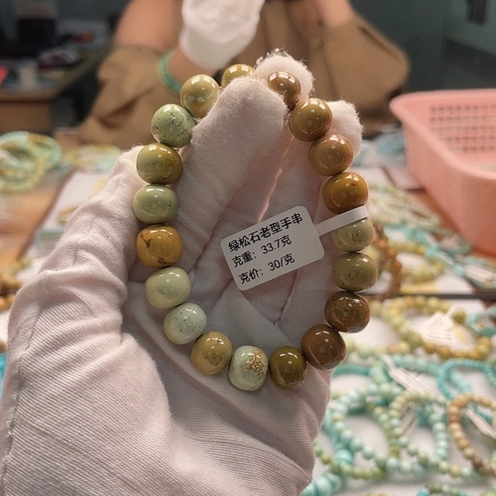 未镶嵌绿松石珠宝奇石