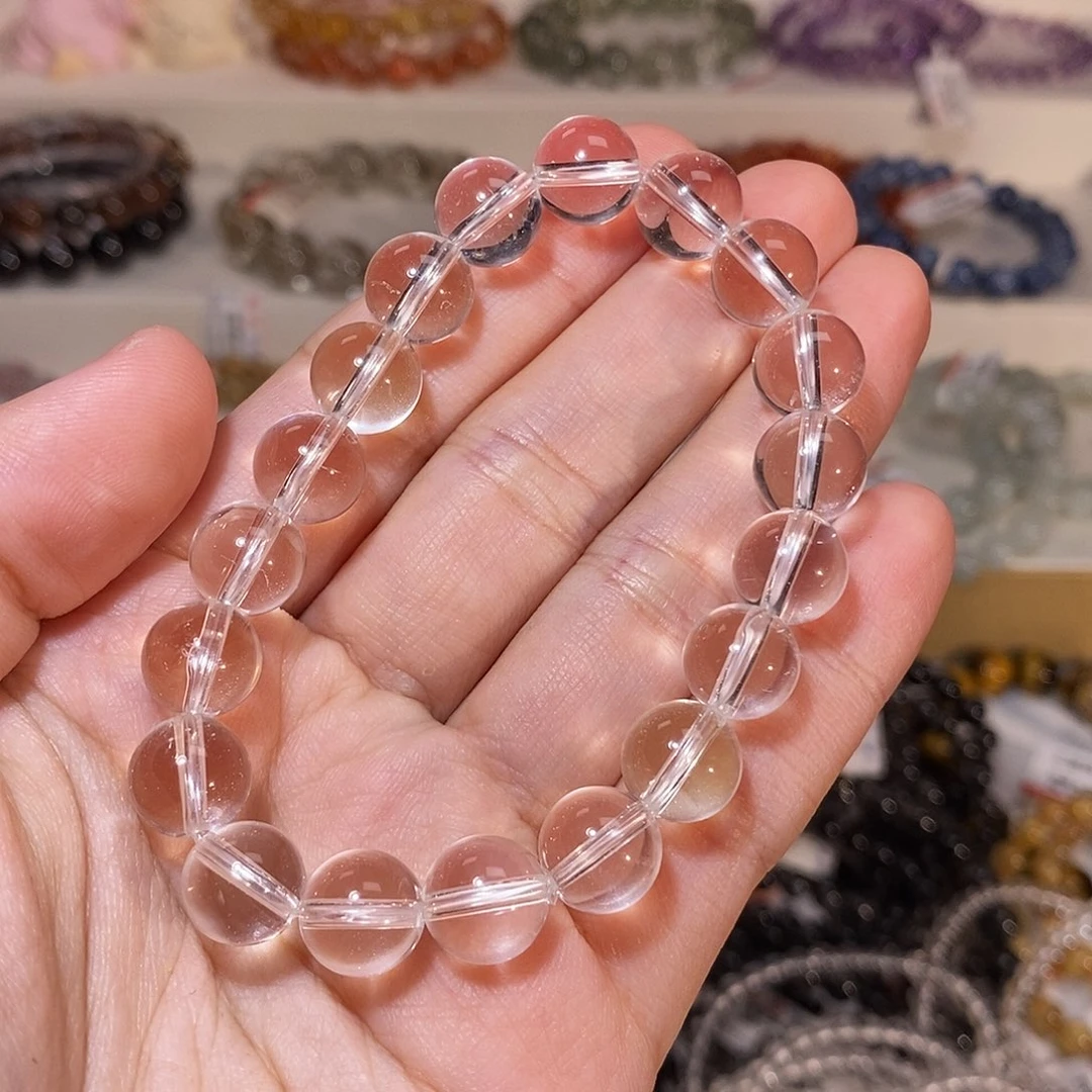 【闪购商品】水晶手串未镶嵌白水晶10mm