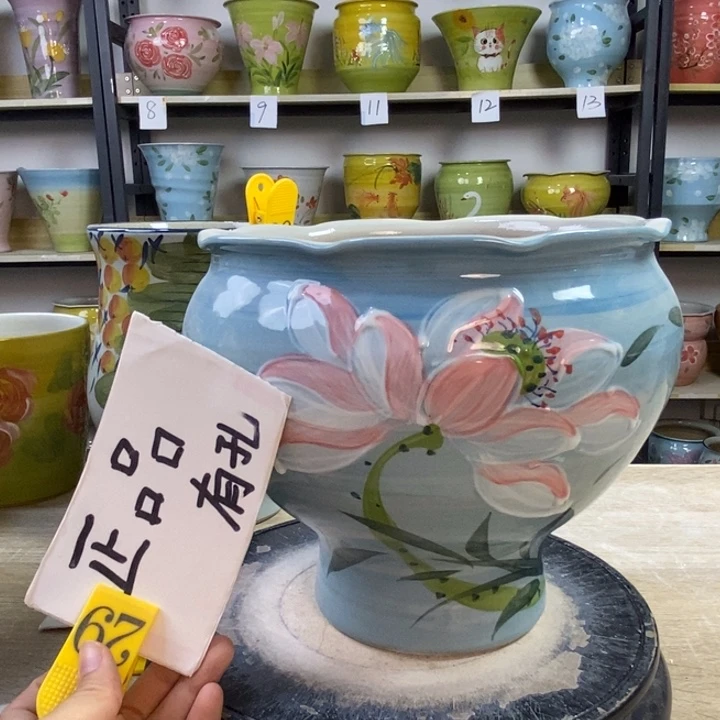 1tc景德镇陶瓷花盆