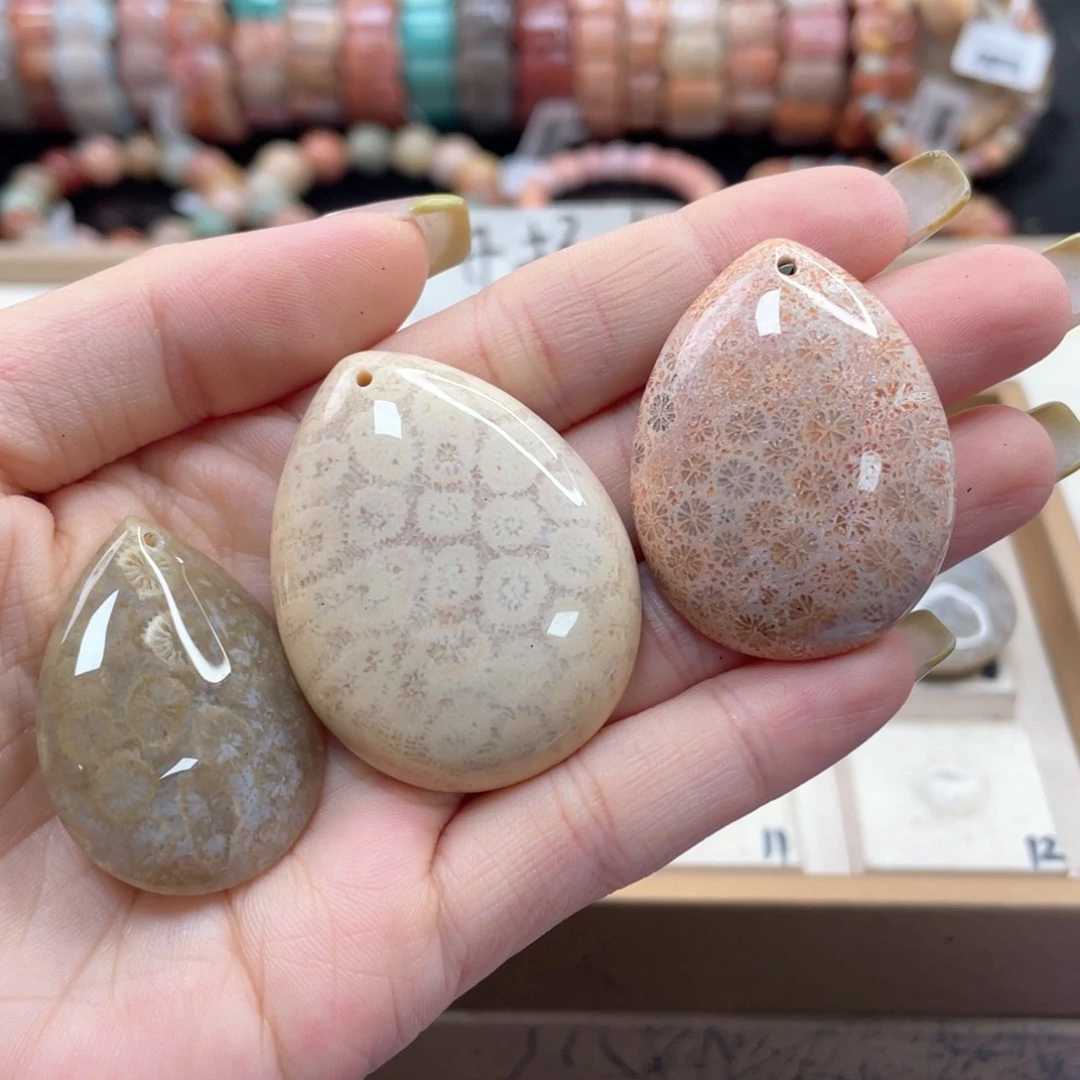 硅化珊瑚（珊瑚玉）手链未镶嵌芷*709