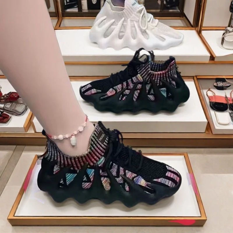 八爪椰子鞋女款夏季新款运动鞋软底轻便跑步鞋网面透气八爪鱼女鞋