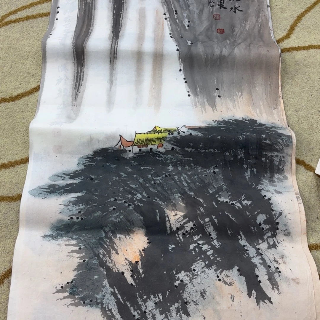 国画国画老师作品刘