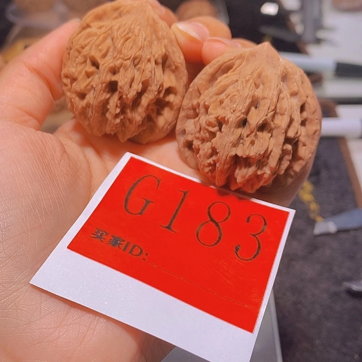 吊坠文玩核桃虎头42