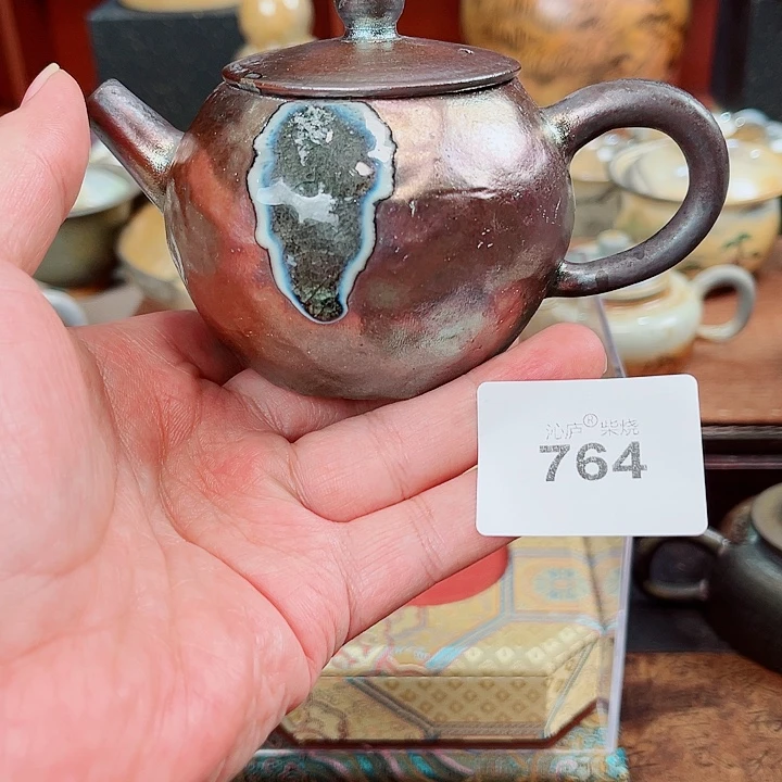 沁庐柴窑古法柴烧全手工茶具