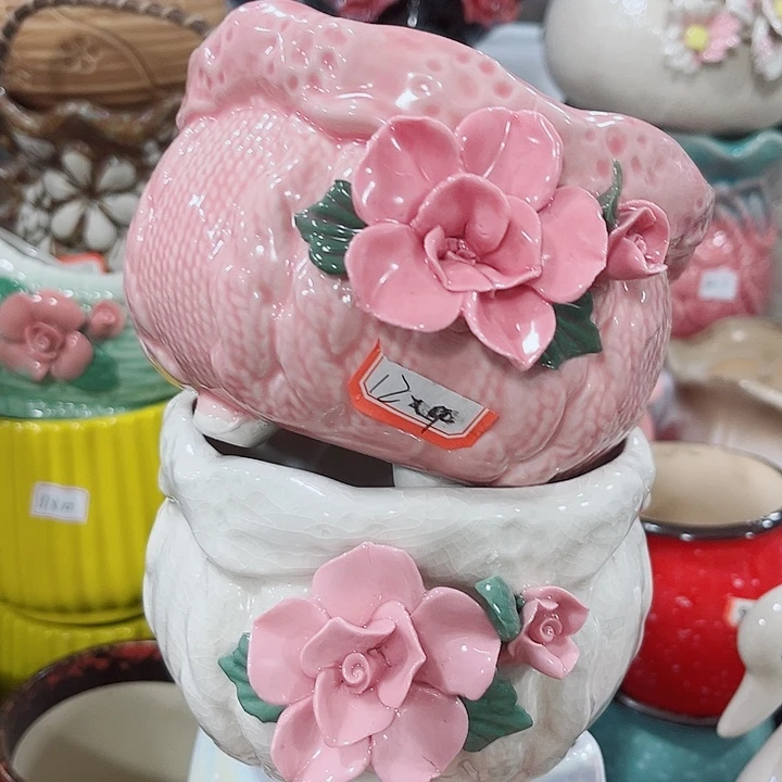 多肉花盆满10元包邮