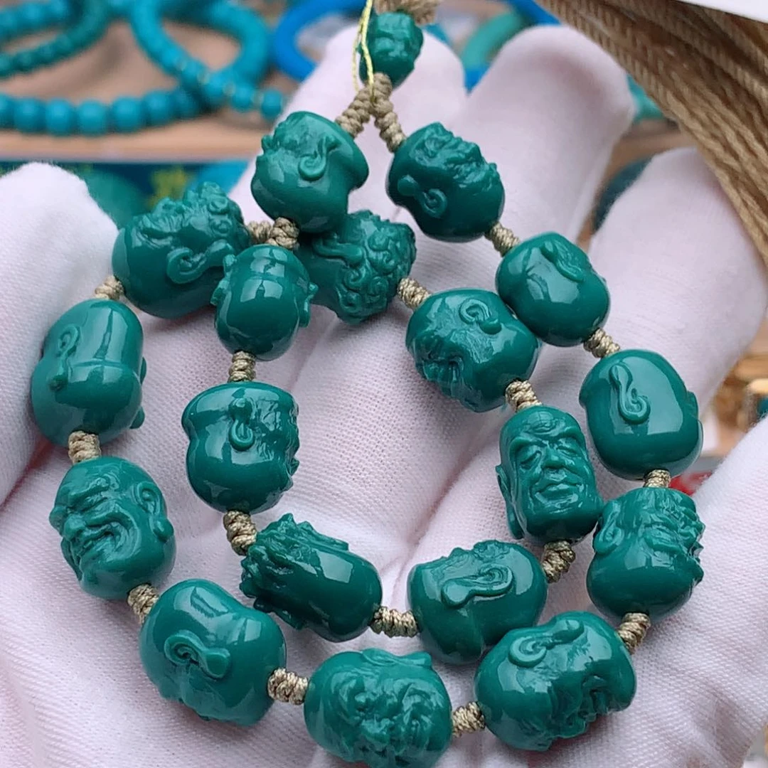 未镶嵌绿松石珠宝奇石