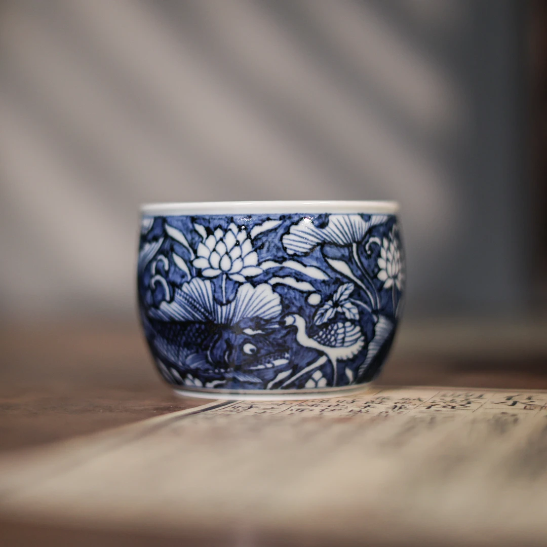 【九姐爱喝茶】逸古堂一路连鱼鼓杯135ml（逸古0034）