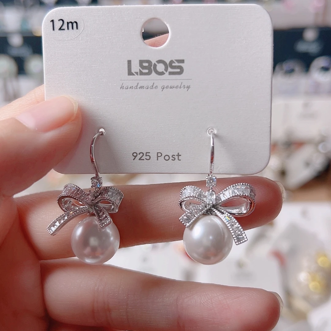 锆石纯铜合金耳环的