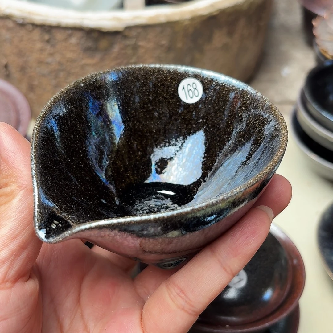 茶盏义兴龙窑建盏168微瑕