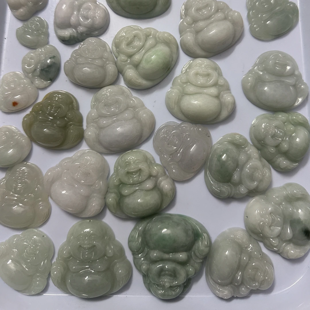 铜大理石吊坠 可爱清清二件送绳