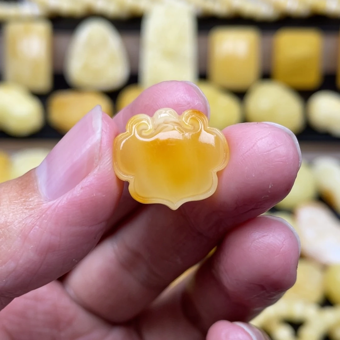 琥珀未镶嵌裸石琥珀蜜蜡