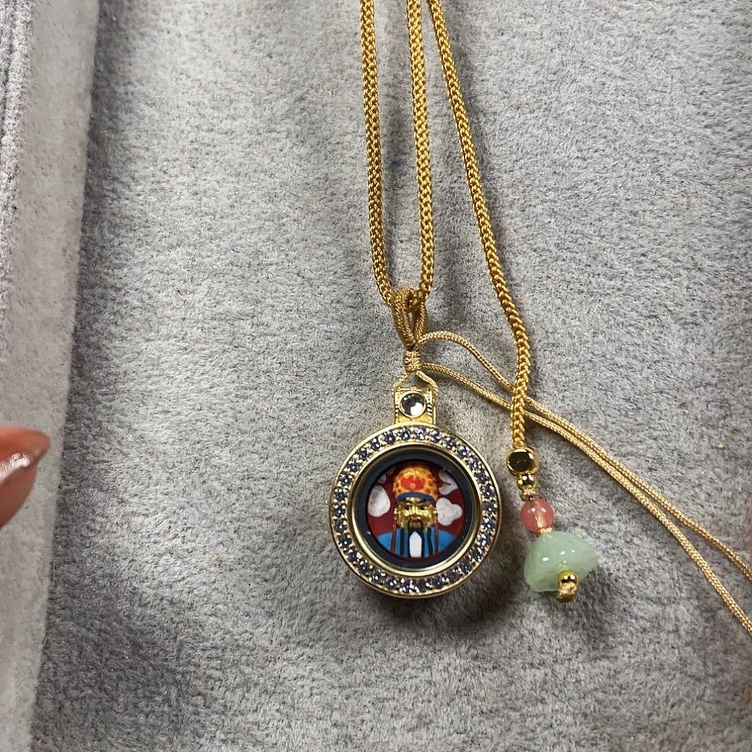 吊坠2.0纯手绘擦擦一尊