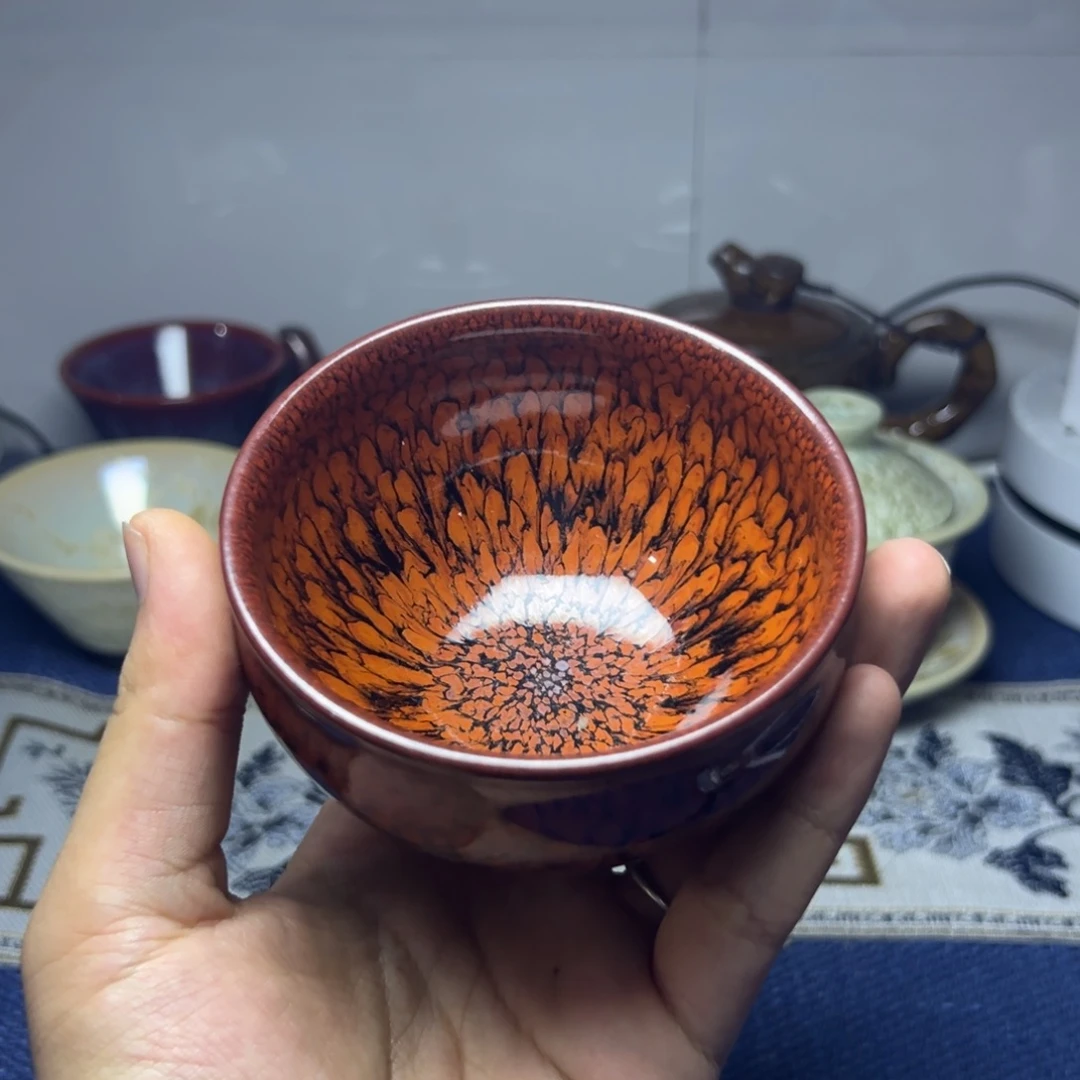 建阳建盏喝茶主人杯