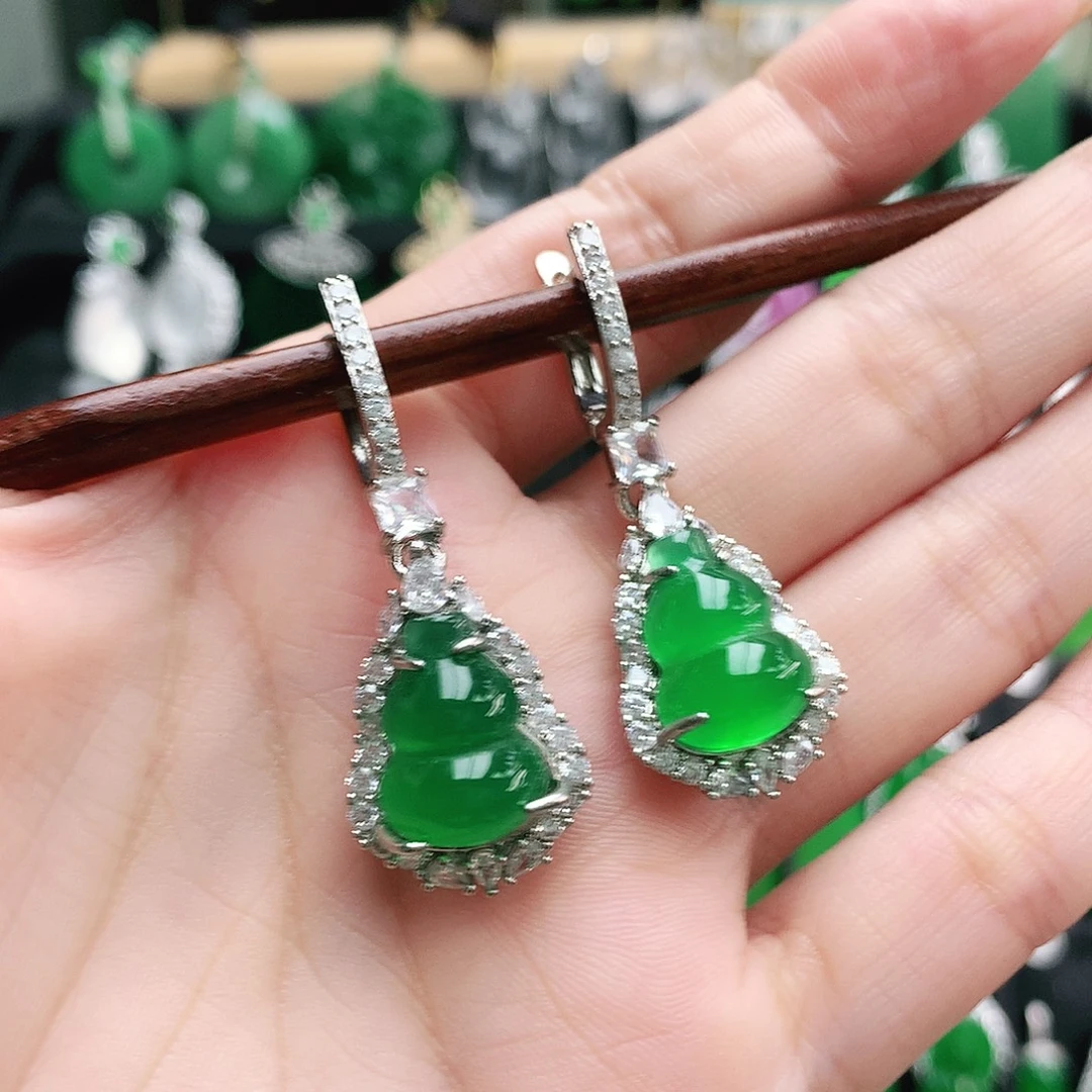 合金耳坠玛瑙/玉髓