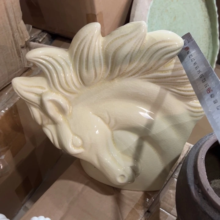 瓷花瓶摆件外贸出口（微瑕）