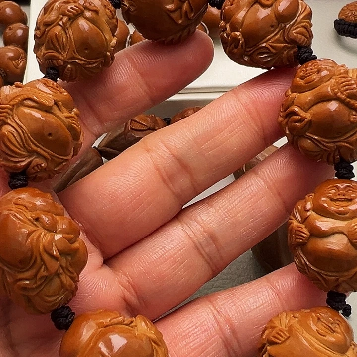 手串/手链橄榄核弥勒佛