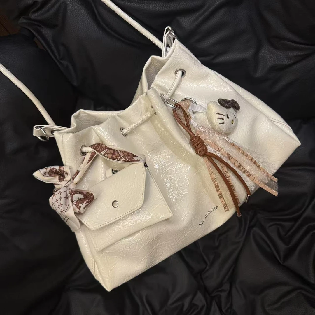 纯色单肩包夏款百斜挎式百搭单根手提款重工腋下斜挎包复古小众