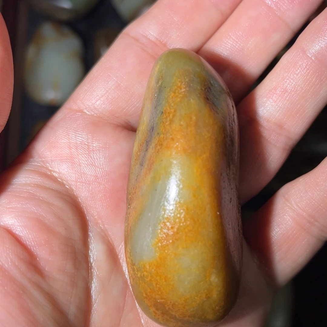 和田玉未镶嵌挂件102