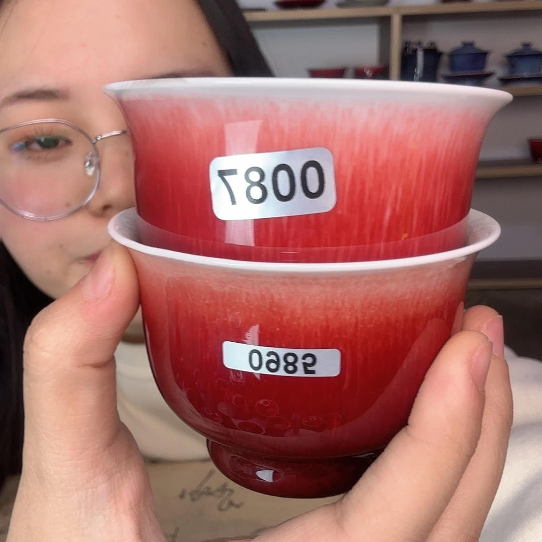 杯景德镇郎红陶瓷
