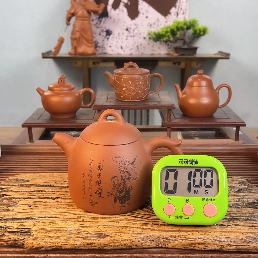 紫砂茶壶金**贞一起走了好多