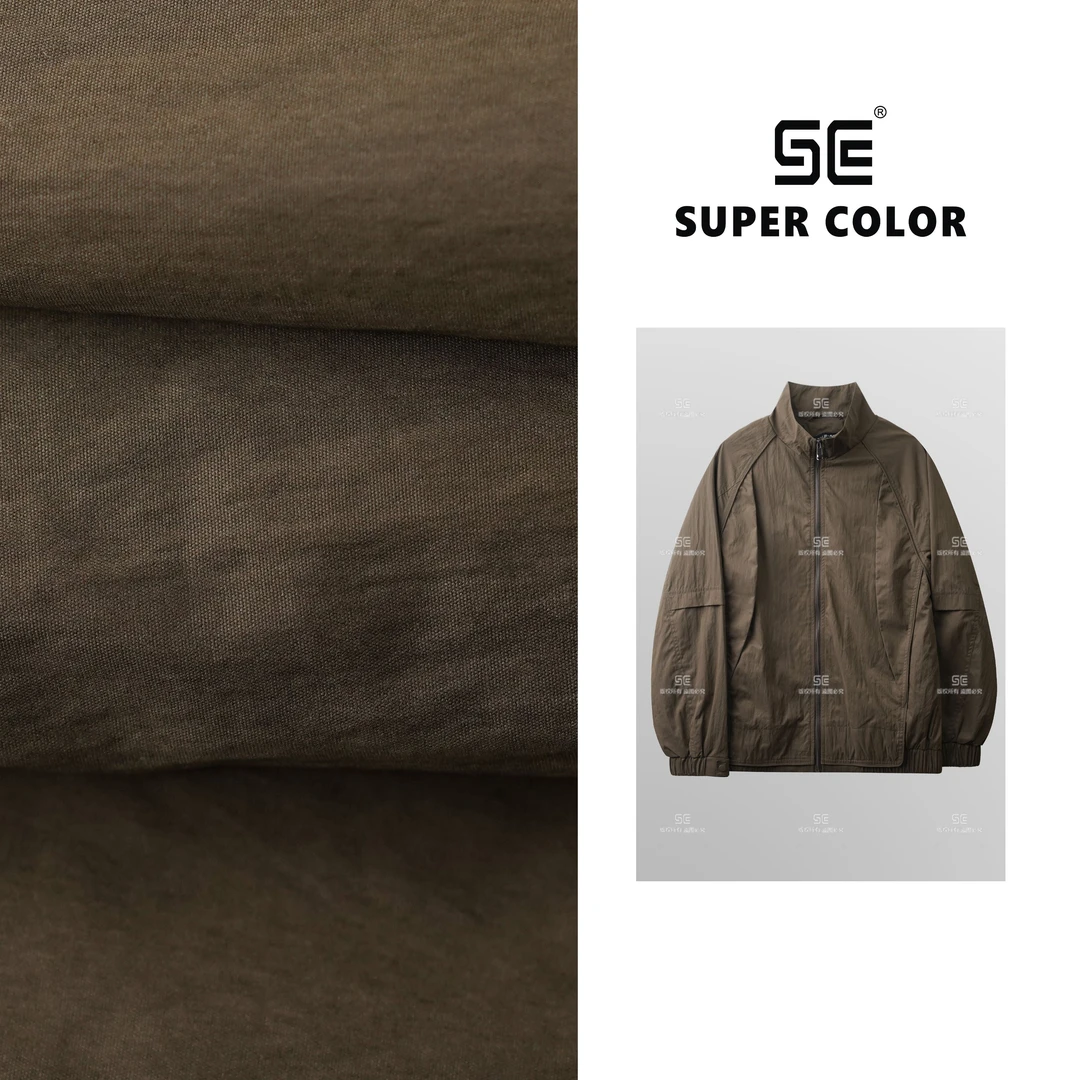 supercolor【休闲夹克外套】25ss//新款百搭假两件立领男女款外套 H