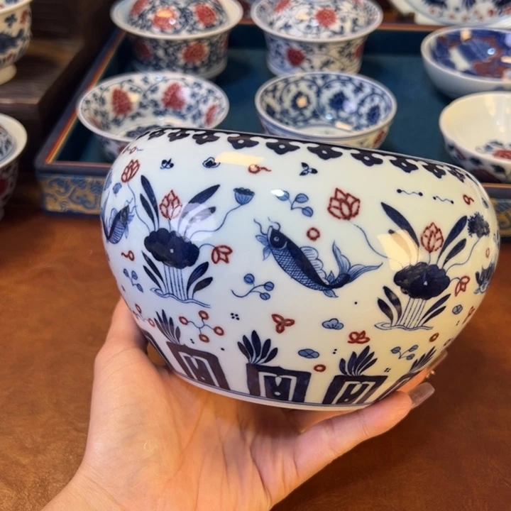 瓷片景德镇陶瓷手工手绘