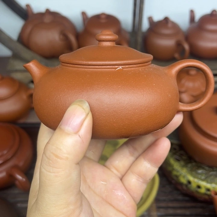茶壶紫砂宜兴紫砂原矿泥料150