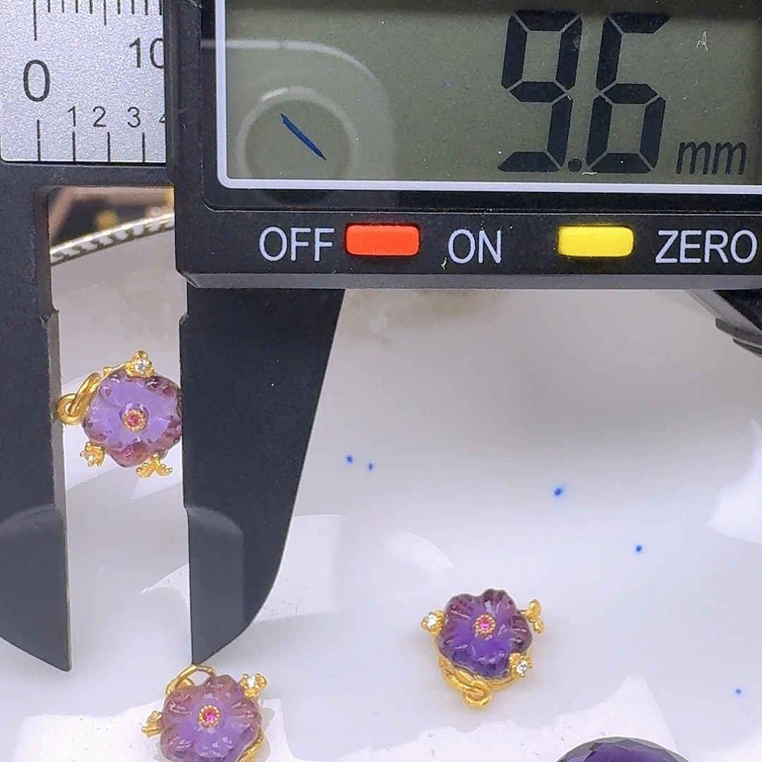 颈饰紫晶银S925镶嵌紫水晶925镶嵌113