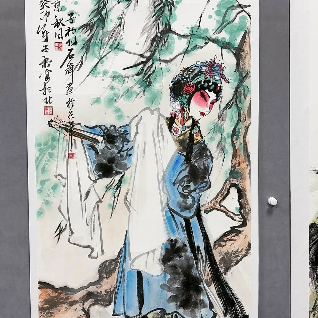 国画国画纯手绘作品请放心去藏