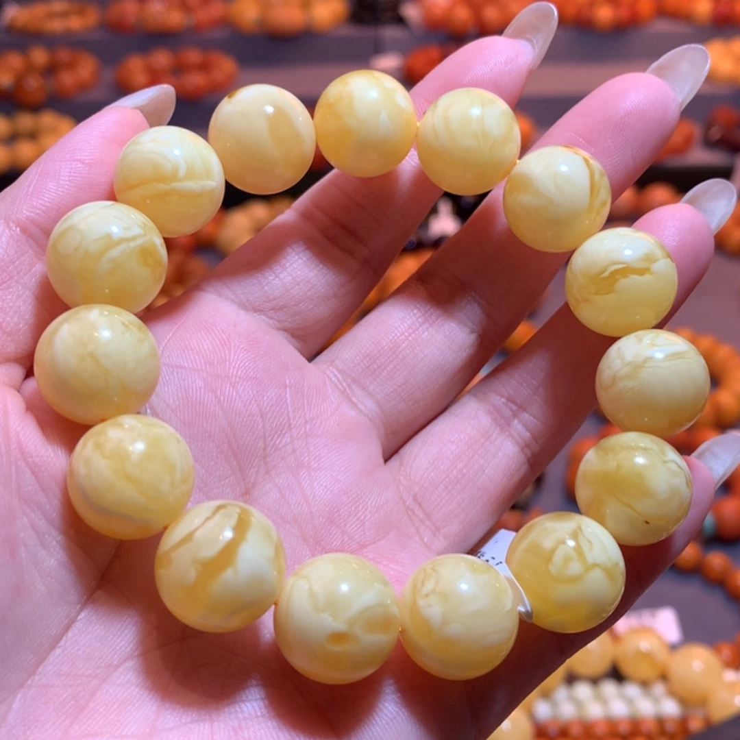 【闪购商品】手串蜜蜡未镶嵌蜜蜡手串