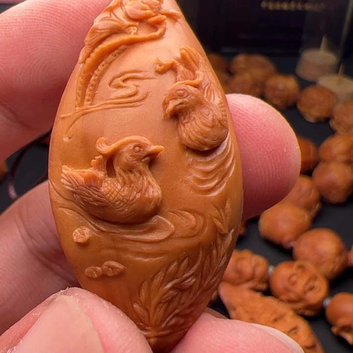 岳***5手串/手链橄榄核橄榄核雕刻的作品