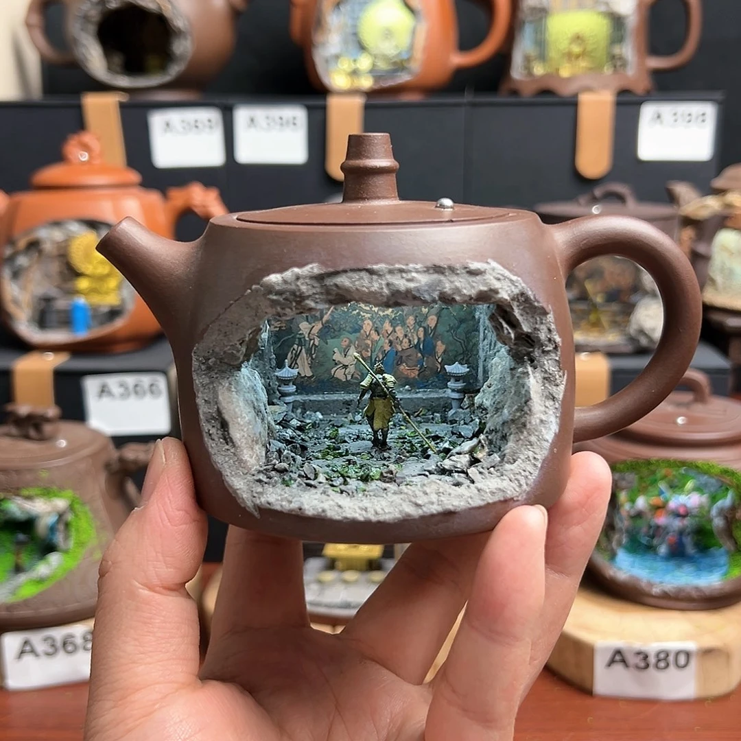 【闪购商品】今*紫砂壶桌面微景观