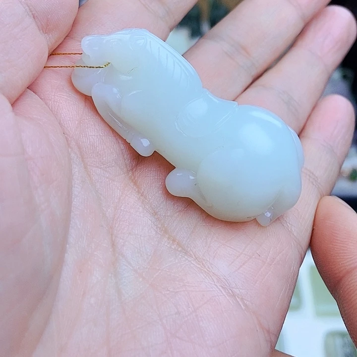 和田玉（白玉）吊坠(不含链)未镶嵌