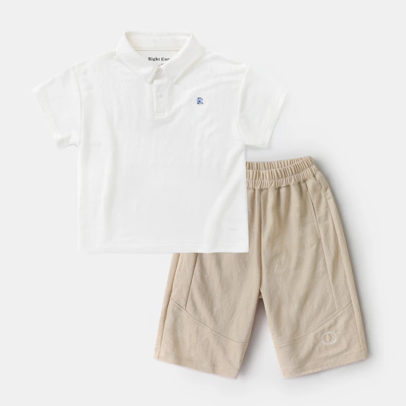 男童夏装套装POLO衫短袖T恤短裤子童装儿童宝宝小童半袖夏季薄款