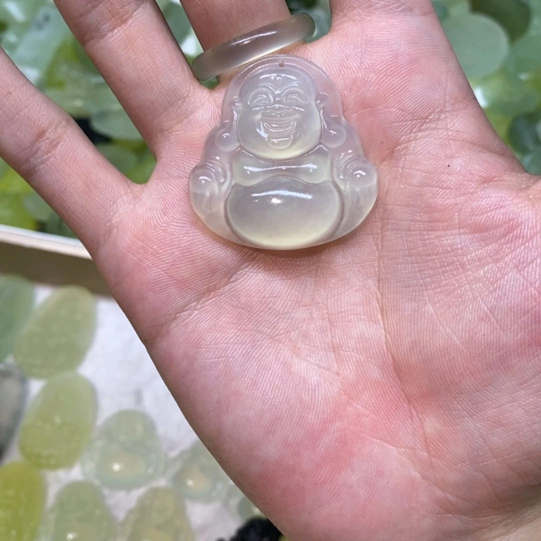 岫玉未镶嵌吊坠(不含链)