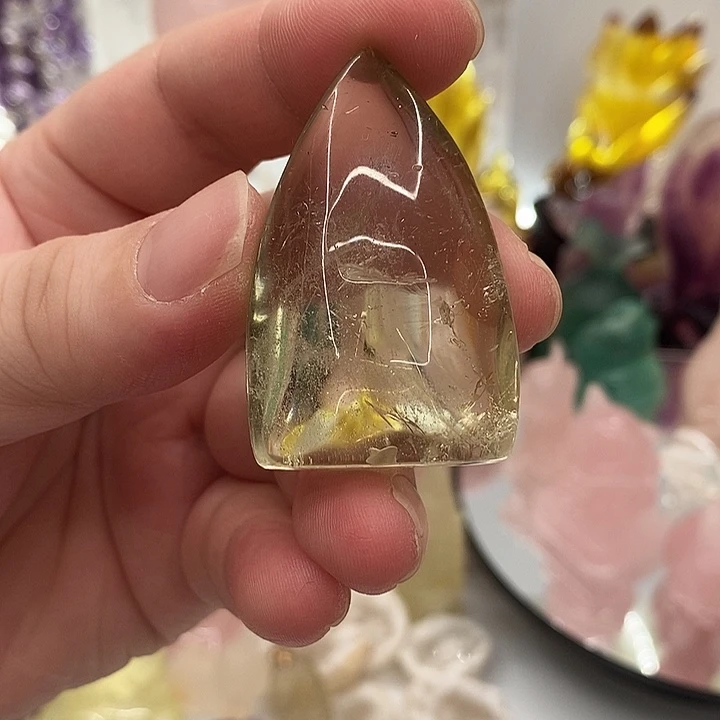 未镶嵌摆件水晶水晶有瑕