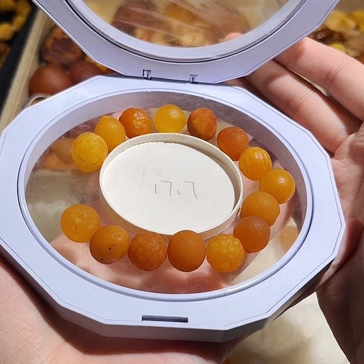 J****琥珀颈饰未镶嵌蜜蜡海漂手串（打孔不退换）