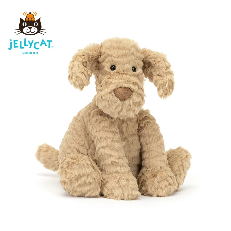 英国Jellycat波浪毛小狗宝宝安抚玩偶公仔送礼柔软陪伴玩具