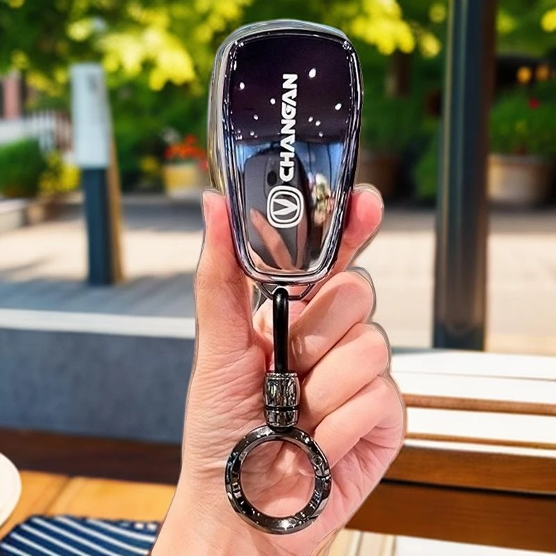 2022款长安CS75PLUS二代旗舰型车钥匙套高档全包外壳保护套20-21