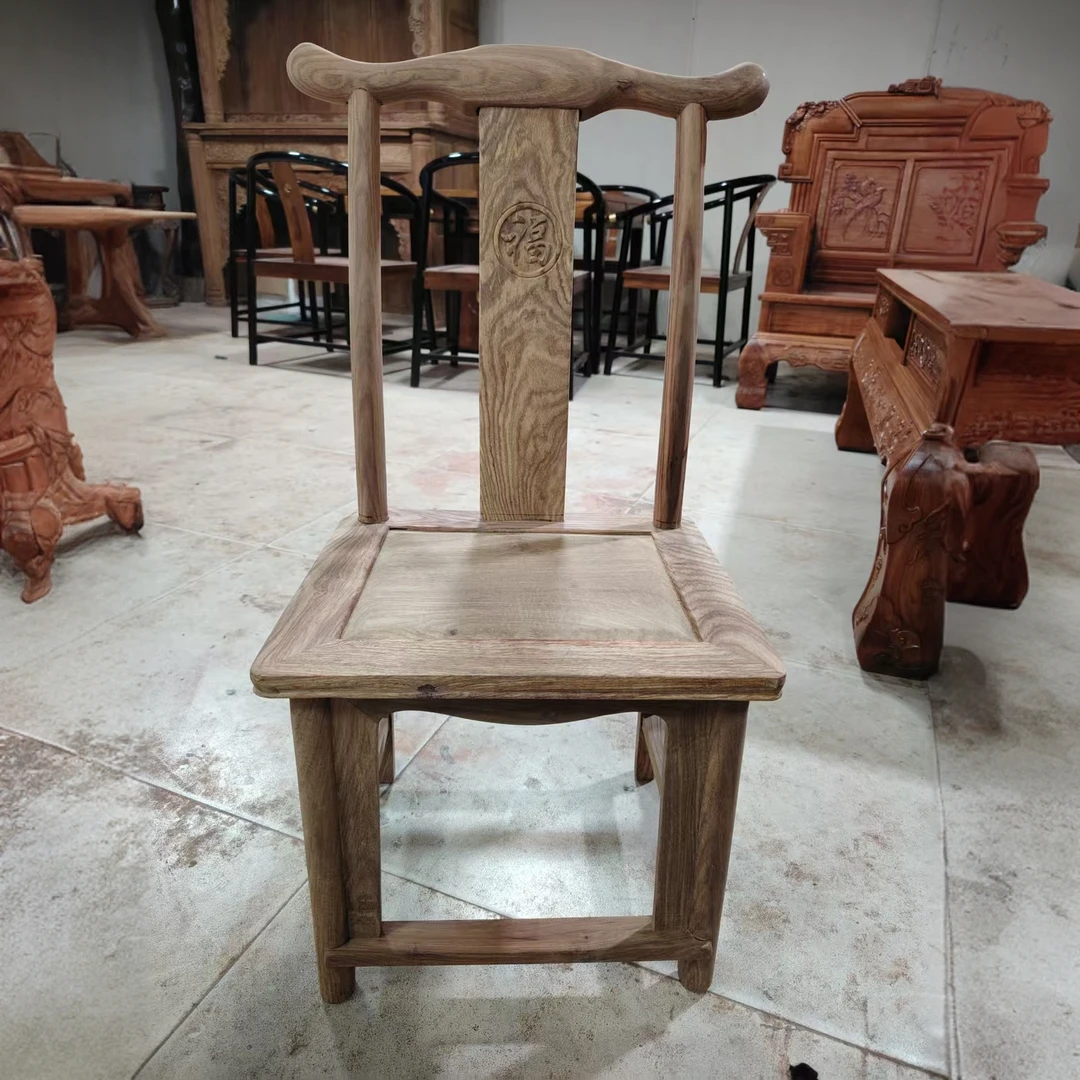 进口实木小管帽椅